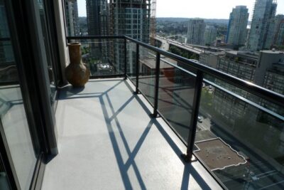 yaletown vancouver cleaning for balconies and patios looking at vancouver house